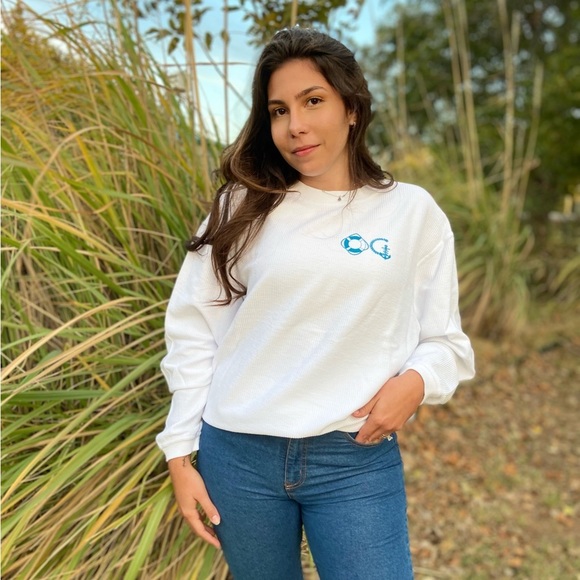 Corded “CG” Sweatshirt - Picture 3 of 3